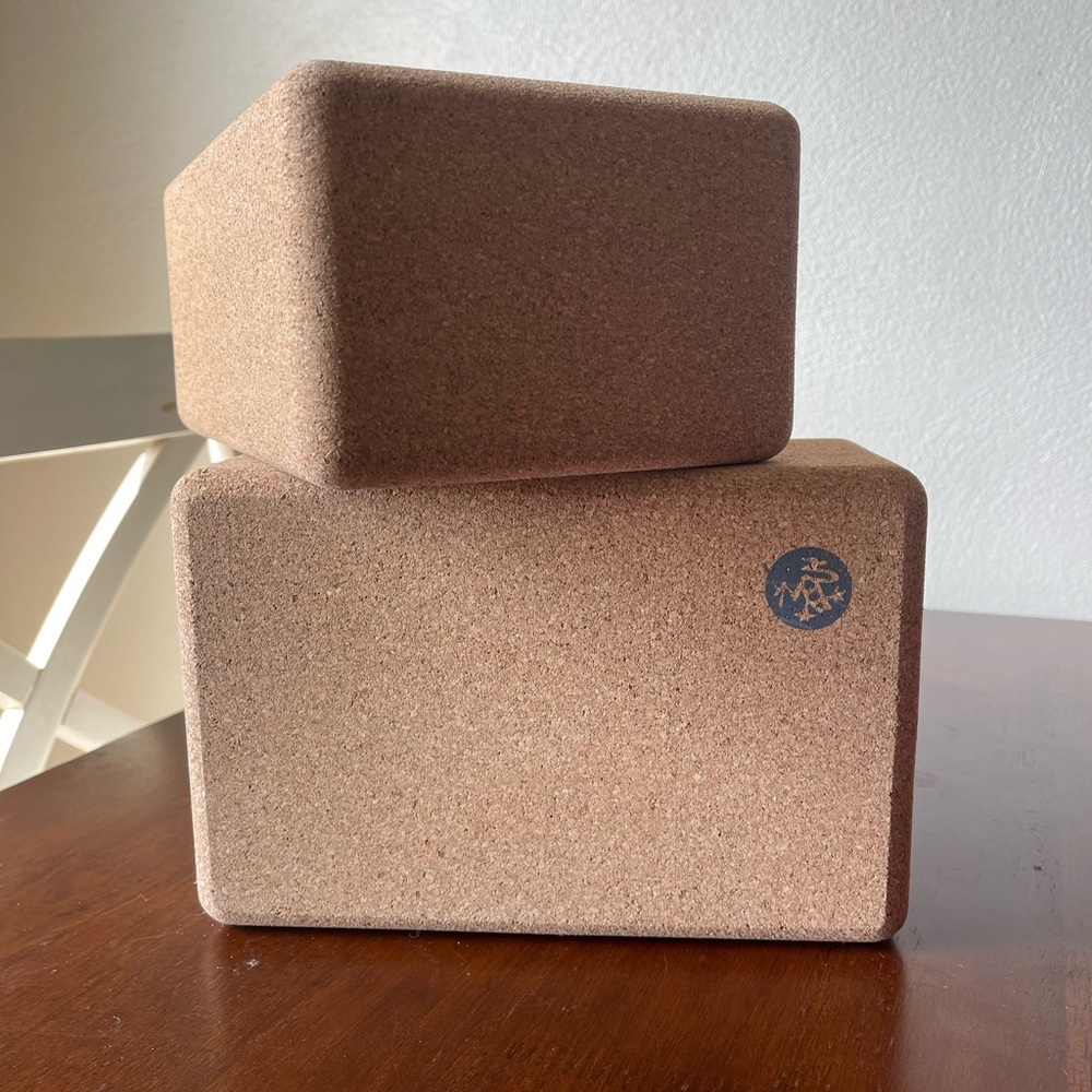 Manduka CORK YOGA BLOCK - 2 PACK